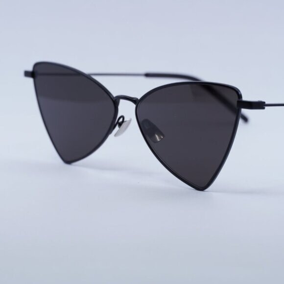 ?️ New Saint Laurent SL303 Jerry 002 Sunglasses - Black Frame, Black Lenses main image 6